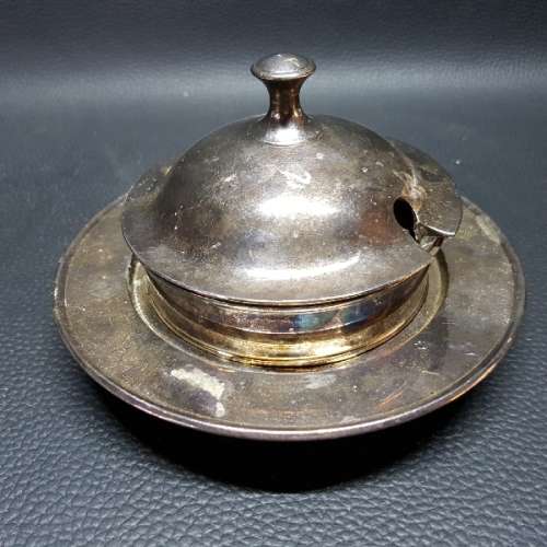 Vintage Silver-plate Butter Dish (Complete)