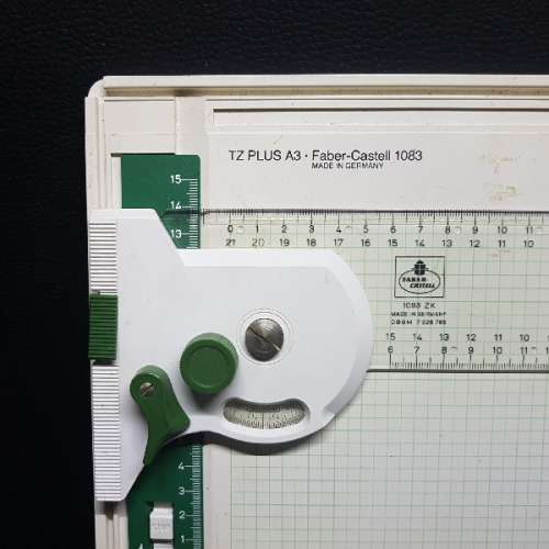 Original Faber-Castell Drawing Board and Ruler!!!