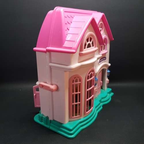 Large Hard Plastic Foldable Doll House!!!
