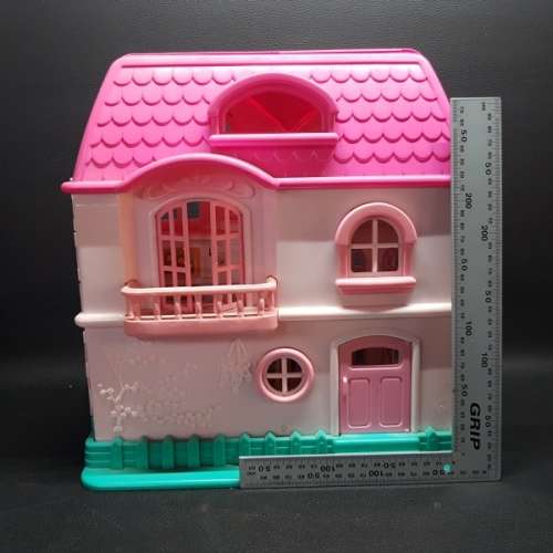 Large Hard Plastic Foldable Doll House!!!