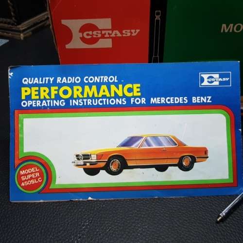 Vintage Ecstacy Super 450 SLC Mercedes Benz in Original Packaging!!!