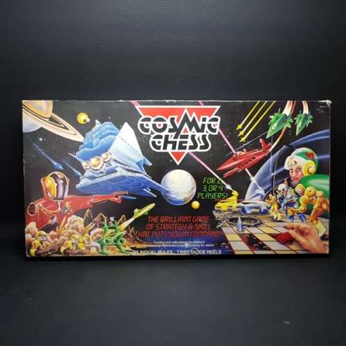 RARE!!! Vintage Cosmic Chess Board Game!!!