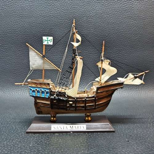 Small Detailed Santa Maria Ships Model