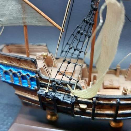 Small Detailed Santa Maria Ships Model