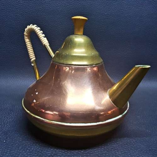 Original vintage Dutch Copper and Brass Tea Pot!!!