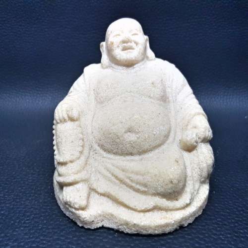 Large Sand Cast Stone Buddha Figure