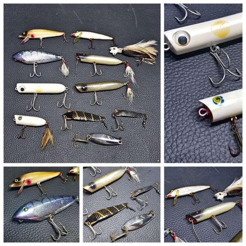Large Collection of Original Fishing Lures