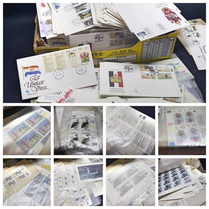 Massive Proof Stamp and First Day Cover Stamp Collection (1000's)