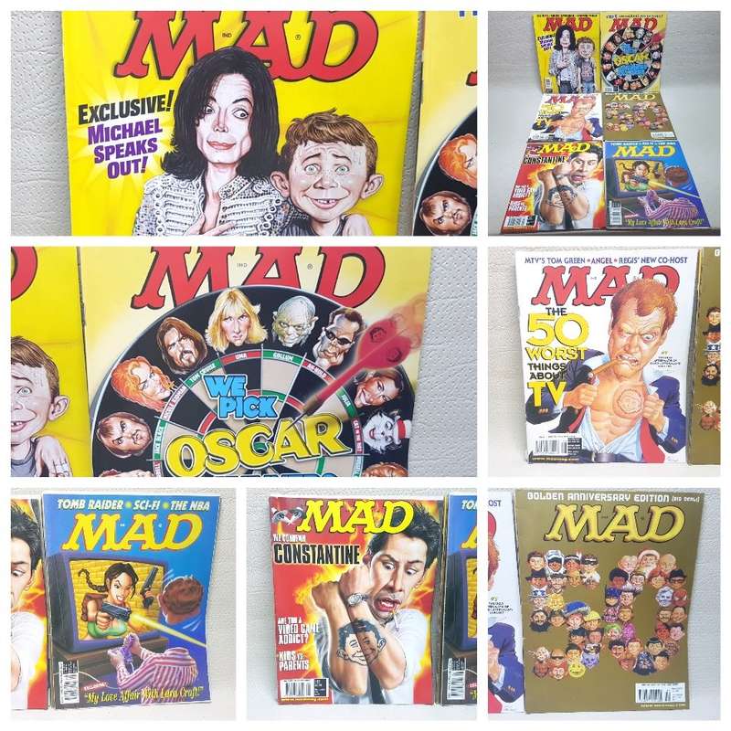 Six Original Collectors Series MAD Magazine's (Bid for All)