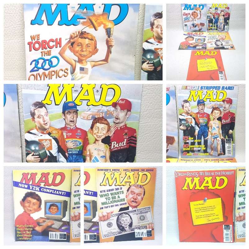 Five Original Collectors Series MAD Magazine's (Bid for All)
