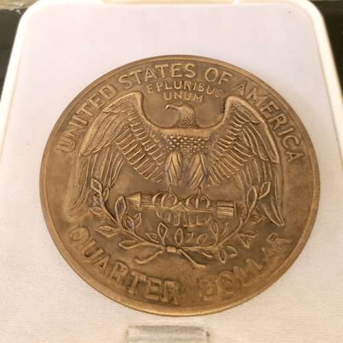 Large Commemorative Boxed American Token Coin