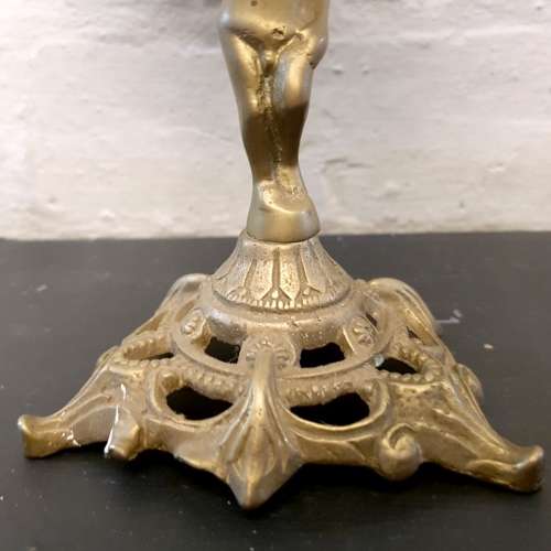 Small Detailed Brass and Marble Wine Bottle Table!!!