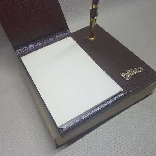 Original Vintage Desk Notepad and Pen!!!