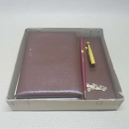 Original Vintage Desk Notepad and Pen!!!