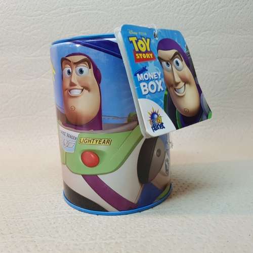 Original Lithographed Tin Toy Story Money Box!!!
