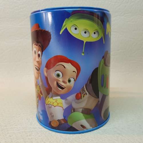 Original Lithographed Tin Toy Story Money Box!!!