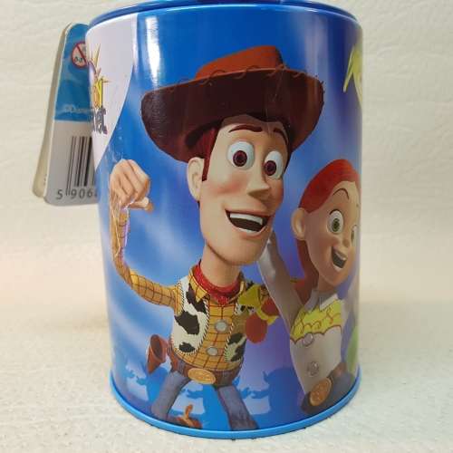 Original Lithographed Tin Toy Story Money Box!!!