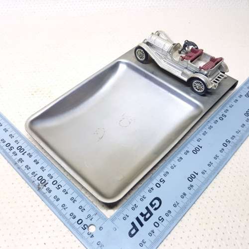 Original Metal Vintage Car Themed Ashtray!!!