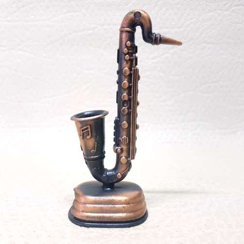 Collectible Small Brass Saxophone Pencil Sharpener!!!