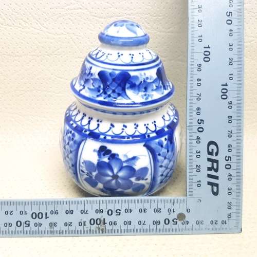 Original Blue and White Russian Porcelain Urn!!!