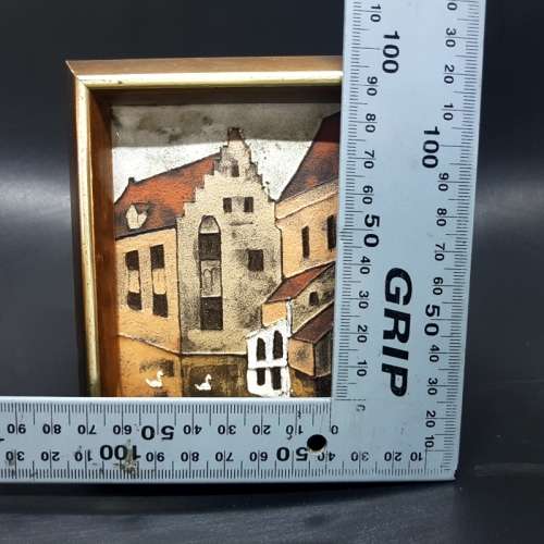 Vintage ARGUS BRUGGE Ceramic Art Tile!!!