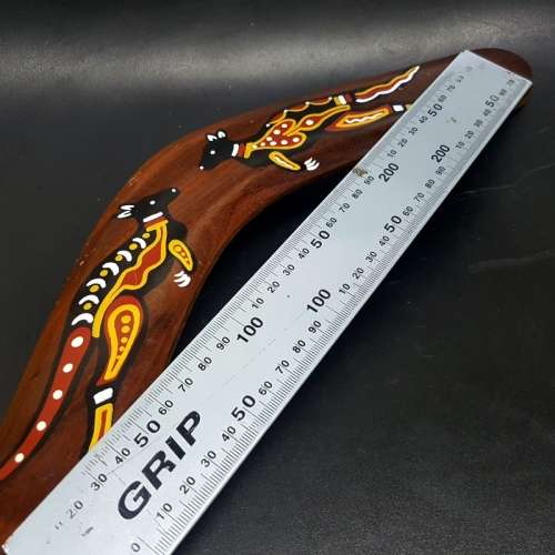 Original Hand Painted Australian Wood Boomerang!!!!