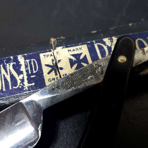 RARE!!! Antique Boxed Joseph Rodgers Straight Edge Razor!!!
