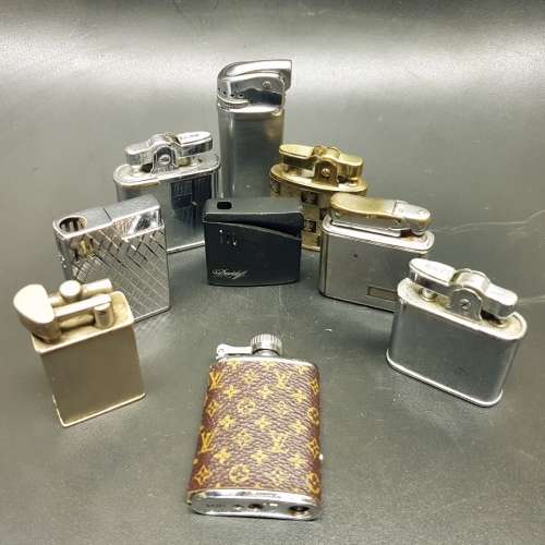 Large Vintage Metal Lighter Collection!!!