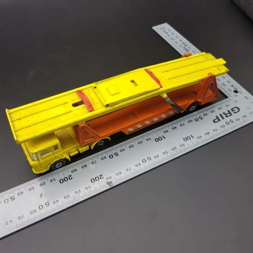 Original 1970 Matchbox Super Kings K-11 DAF Car Transporter