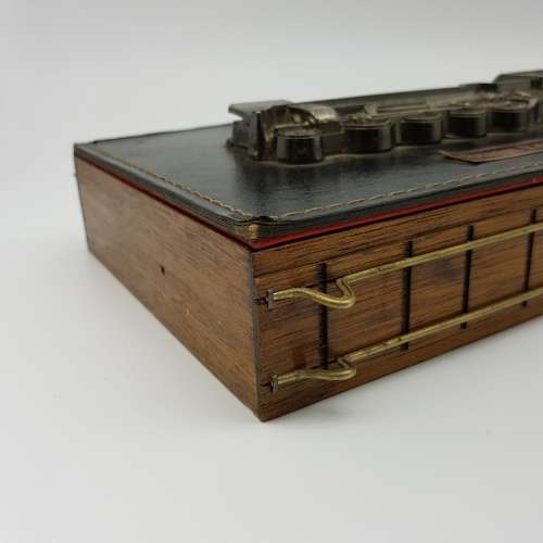 RARE!!! Vintage Railway Styled Desk Compendium!!!