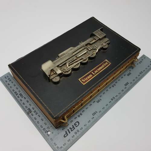 RARE!!! Vintage Railway Styled Desk Compendium!!!