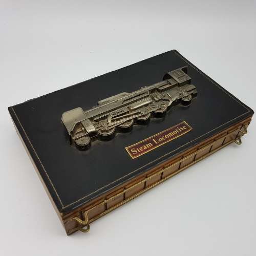 RARE!!! Vintage Railway Styled Desk Compendium!!!