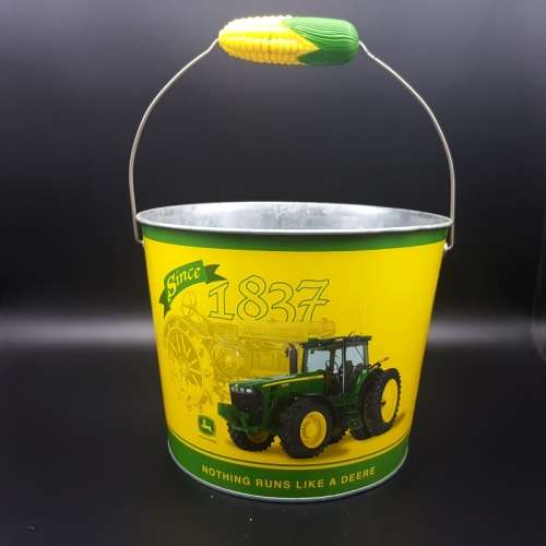 Original Lithographed Tin John Deere Ice Bucket!!!