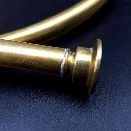 Original Brass Double Coil Hunting Horn!!!