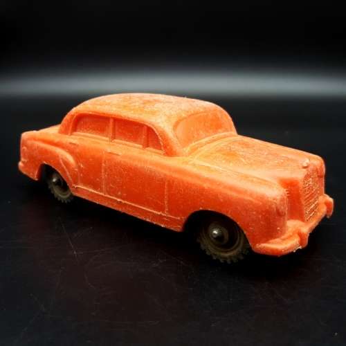 RARE!!! Large Original Hard Rubber Toy Mercedes Benz!!!