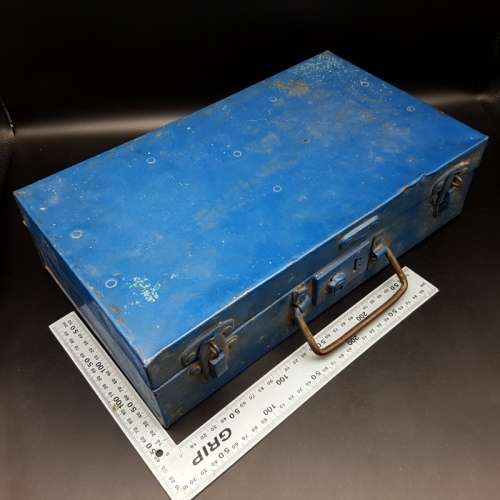 Vintage Metal Tool Box/Case!!!