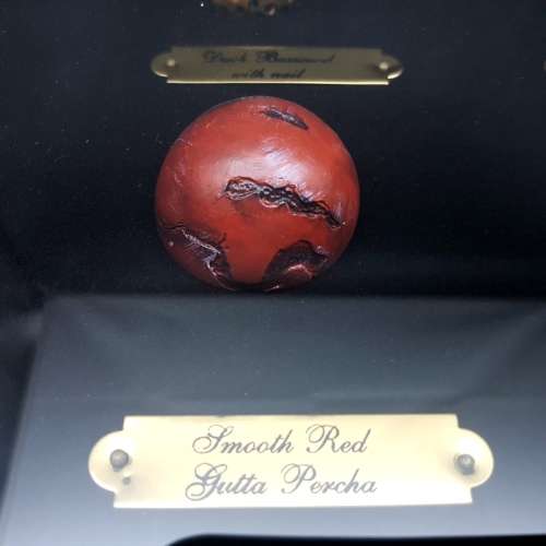Framed History of The Golf Ball!!!