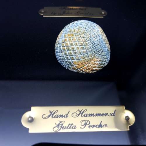 Framed History of The Golf Ball!!!
