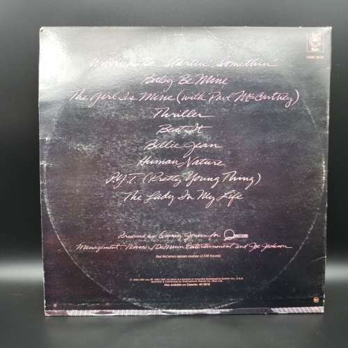Original Michael Jackson "Thriller" LP!!!