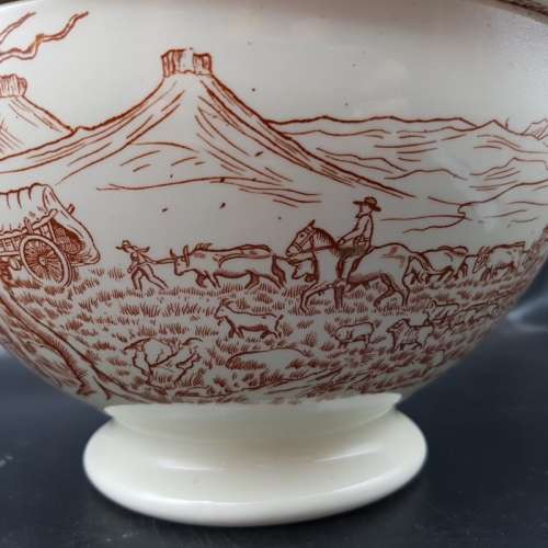 RARE!!!! Large Vintage Commemorative Voortrekker Soup Tureen!!!!