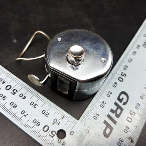 Two Chrome Metal Hand Counters!!! (Working, Bid for Both)