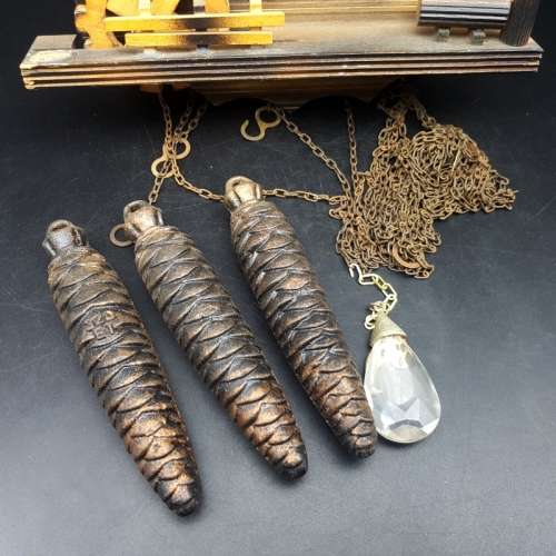 LARGE Vintage German Cuckoo Clock and Weights!!!