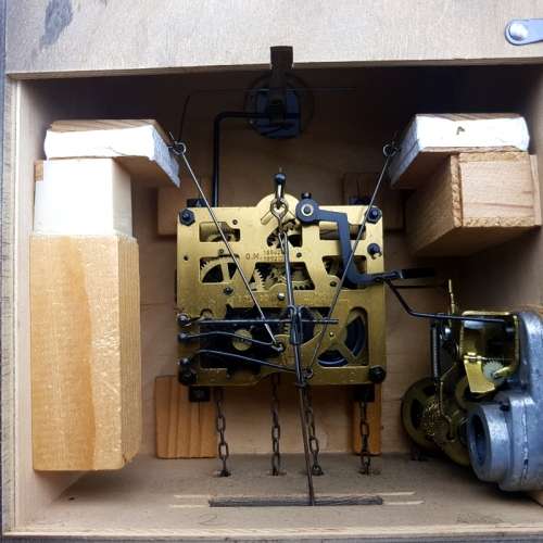 LARGE Vintage German Cuckoo Clock and Weights!!!
