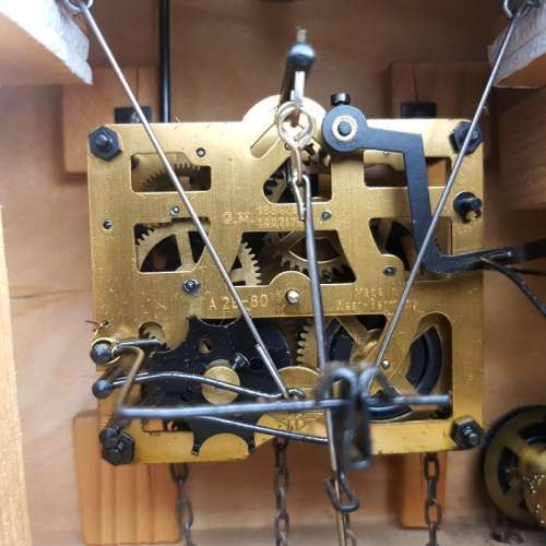 LARGE Vintage German Cuckoo Clock and Weights!!!