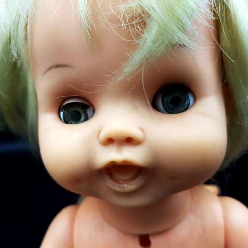 RARE!!! Vintage Crawling SAD Doll!!!