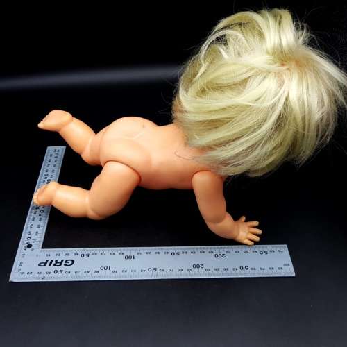 RARE!!! Vintage Crawling SAD Doll!!!
