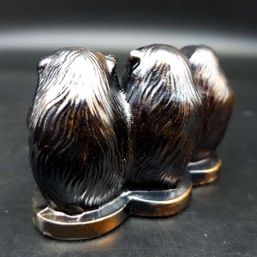 Metal Three Monkeys Paperweight/Figurine!!!