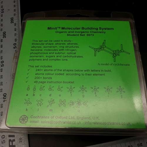 Original Sigma-Aldrich Cochranes Molecular Models!!!!