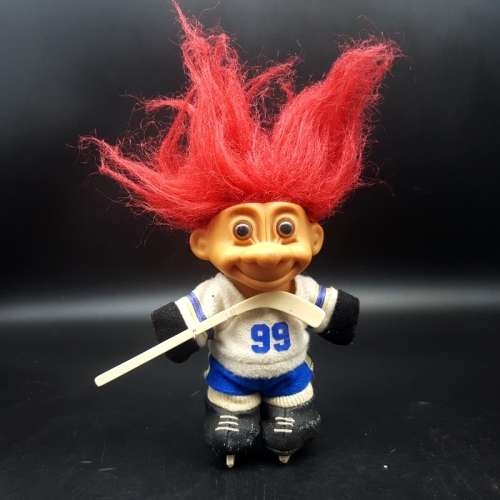 Original Vintage RUSS Hockey Player Troll!!!