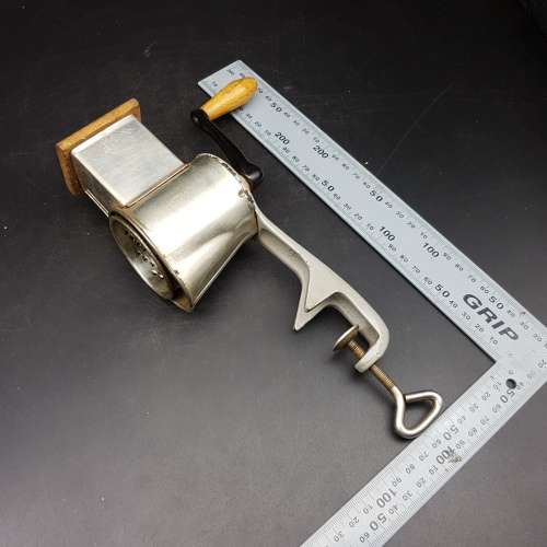 Original Vintage Table Clamp Cheese Grater!!!